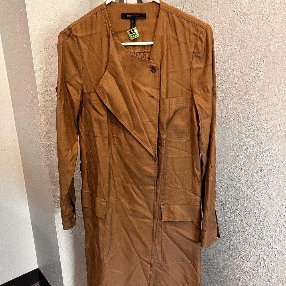 BCBGMaxAzria Tan Coat